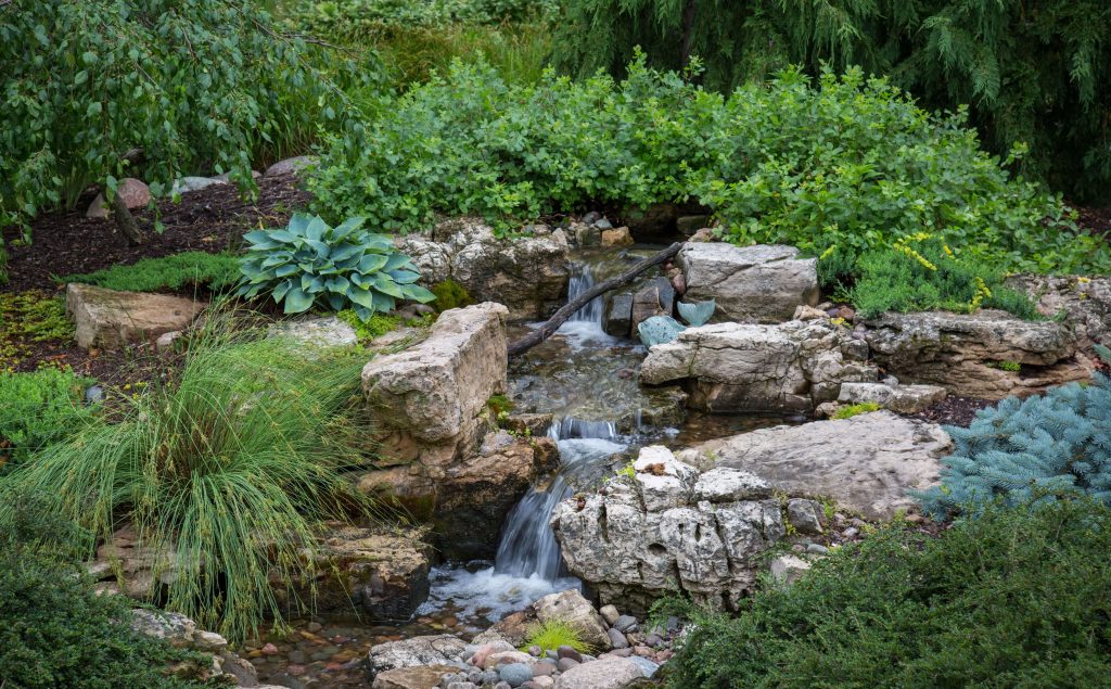 pondless waterfall water feature